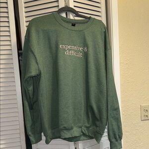 Green Crewneck Sweater